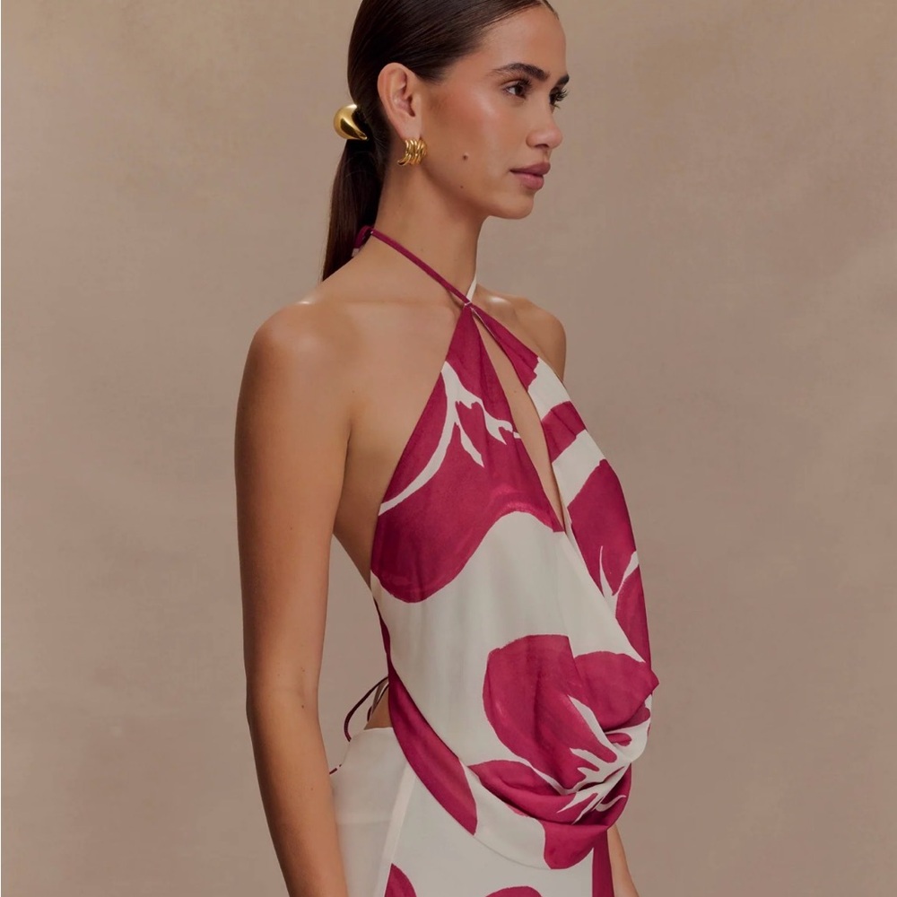 Meshki Women’s Halter and Maxi Skirt Set